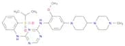 N2-[2-Methoxy-4-[4-(4-methyl-1-piperazinyl)-1-piperidinyl]phenyl]-N4-[2-[(1-methylethyl)sulfonyl]p…