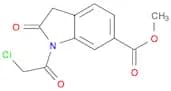 1-(2-chloroacetyl)-2-oxo-2,3-dihydro-1H-indole-6-carboxylic acid methyl ester
