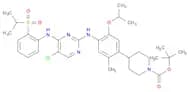 4-[4-[[5-Chloro-4-[[2-[(propan-2-yl)sulfonyl]phenyl]amino]pyrimidin-2-yl]amino]-5-isopropoxy-2-met…