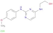 4-(2-HYDROXYETHYLAMINO)-2-(4-METHOXYPHENYLAMINO)-PYRIMIDINE HYDROCHLORIDE
