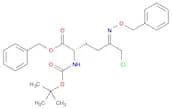 L-Norleucine, 6-chloro-N-[(1,1-dimethylethoxy)carbonyl]-5-[(phenylmethoxy)imino]-, phenylmethyl es…