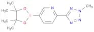 2-(2-Methyl-2H-tetrazol-5-yl)-5-(4,4,5,5-tetraMethyl-1,3,2-dioxaborolan-2-yl)pyridine