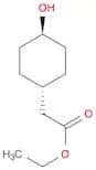 Cyclohexaneacetic acid, 4-hydroxy-, Ethyl ester, trans-