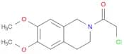 2-(CHLOROACETYL)-6,7-DIMETHOXY-1,2,3,4-TETRAHYDROISOQUINOLINE