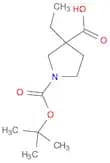 1-[(tert-Butoxy)carbonyl]-3-ethylpyrrolidine-3-carboxylic acid