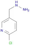 2-chloro-5-(hydrazinylmethyl)pyridine