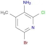 3-AMINO-6-BROMO-2-CHLORO-4-METHYLPYRIDINE