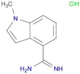 1-methyl-1H-indole-4-carboximidamide