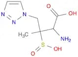 2-aMino-3-Methyl-3-sulfino-4-(1H-1,2,3-triazol-1-yl)butyric acid