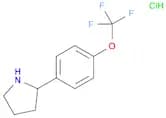 2-(4-TRIFLUOROMETHOXY-PHENYL)-PYRROLIDINE, HYDROCHLORIDE