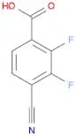 4-CYANO-2,3-DIFLUOROBENZOIC ACID