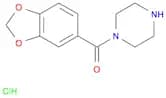 Benzo[1,3]dioxol-5-yl-piperazin-1-yl-Methanone hydrochloride
