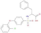 2-[4-(2-Chlorophenoxy)benzenesulfonamido]-3-phenylpropanoic acid