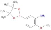 2-Methoxy-5-(4,4,5,5-tetraMethyl-1,3,2-dioxaborolan-2-yl)aniline
