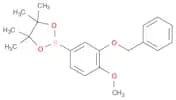 2-BENZYLOXY-4-(4,4,5,5-TETRAMETHYL-1,3,2-DIOXABOROLAN-2-YL)ANISOLE