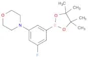 4-(3-fluoro-5-(4,4,5,5-tetraMethyl-1,3,2-dioxaborolan-2-yl)phenyl)Morpholine