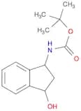 tert-butyl (3-hydroxy-2,3-dihydro-1H-inden-1-yl)carbaMate