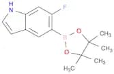 6-fluoro-5-(4,4,5,5-tetramethyl-1,3,2-dioxaborolan-2-yl)-1H-indole