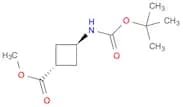 methyl trans-3-(boc-amino)cyclobutanecarboxylate