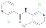 2-Chloro-N-(2-chloro-4-methylpyridin-3-yl)nicotinamide