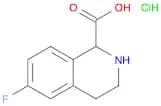 6-FLUORO-1,2,3,4-TETRAHYDRO-ISOQUINOLINE-1-CARBOXYLIC ACID HYDROCHLORIDE
