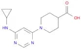 1-(6-CyclopropylaMino-pyriMidin-4-yl)-piperidine-4-carboxylic acid