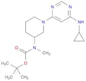 [1-(6-CyclopropylaMino-pyriMidin-4-yl)-piperidin-3-yl]-Methyl-carbaMic acid tert-butyl ester