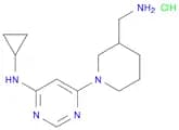 [6-(3-AMinoMethyl-piperidin-1-yl)-pyriMidin-4-yl]-cyclopropyl-aMine hydrochloride