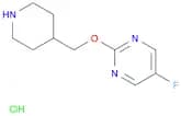 5-Fluoro-2-(piperidin-4-ylmethoxy)-pyrimidine hydrochloride