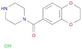 (2,3-Dihydro-benzo[1,4]dioxin-6-yl)-piperazin-1-yl-Methanone hydrochloride