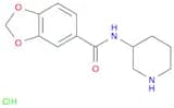 Benzo[1,3]dioxole-5-carboxylic acid piperidin-3-ylaMide hydrochloride