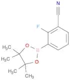 2-Fluoro-3-(4,4,5,5-tetramethyl-1,3,2-dioxaborolan-2-yl)benzonitrile