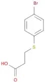 3-((4-Bromophenyl)thio)propanoic acid