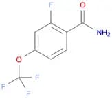 2-Fluoro-4-(trifluoromethoxy)benzamide