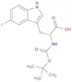 (2R)-2-(Tert-Butoxycarbonylamino)-3-(5-Fluoro-1H-Indol-3-Yl)Propanoic Acid