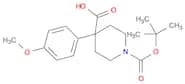 1-Boc-4-(4-Methoxyphenyl)-4-piperidinecarboxylic acid