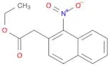 ethyl 2-(1-nitronaphthalen-2-yl)acetate