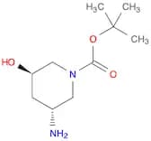 (3R,5R)-3-Amino-5-hydroxy-piperidine-1-carboxylic acid tert-butyl ester