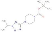 tert-butyl 4-[2-(propan-2-yl)-2H-1,2,3,4-tetrazol-5-yl]piperazine-1-carboxylate