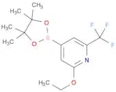 2-Ethoxy-4-(4,4,5,5-tetramethyl-1,3,2-dioxaborolan-2-yl)-6-(trifluoromethyl)pyridine