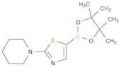 2-(piperidin-1-yl)-5-(4,4,5,5-tetramethyl-1,3,2-dioxaborolan-2-yl)thiazole