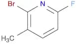 2-broMo-6-fluoro-3-Methylpyridine