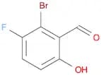 2-bromo-3-fluoro-6-hydroxybenzaldehyde