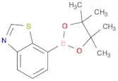 7-(4,4,5,5-tetramethyl-1,3,2-dioxaborolan-2-yl)benzo[d]thiazole
