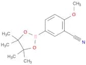 2-Methoxy-5-(4,4,5,5-tetramethyl-[1,3,2]dioxaborolan-2-yl)benzonitrile