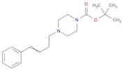 4-((E)-4-Phenyl-but-3-enyl)-piperazine-1-carboxylic acid tert-butyl ester