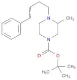 3-Methyl-4-((E)-4-phenyl-but-3-enyl)-piperazine-1-carboxylic acid tert-butyl ester