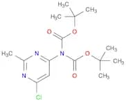 6-[Bis(Boc)amino]-4-chloro-2-methylpyrimidine