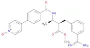 Methyl (2R,3R)-2-[3-amidinobenzyl]-3-[[4-(1-oxido-4-pyridinyl)benzoyl]amino]butanoate