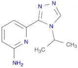 6-(4-isopropyl-4H-1,2,4-triazol-3-yl)pyridin-2-amine